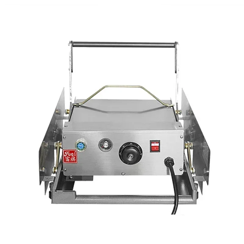 Commercial Double Hamburger Machine Heated Bread Non-stick Hamburger Baking Machine Pancake FY-212