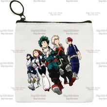 

Boku No Hero Canvas Creative Small Coin Purse Funny Simple Key Coin Purse for Men and Women Fashion Style Cute Korean Trend