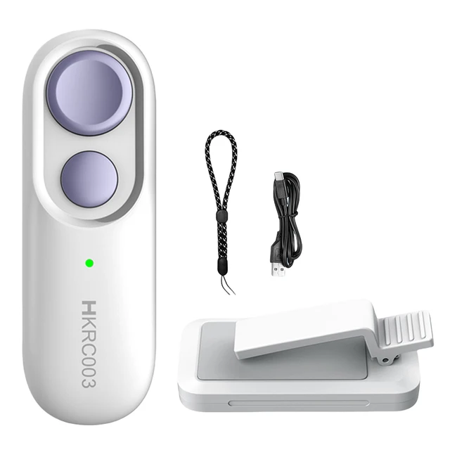 Remote Page Turner Phone Camera Video Record Remote Triggers Clicker Page Turner for Kindle Paperwhite Oasis Kobo EReaders 19