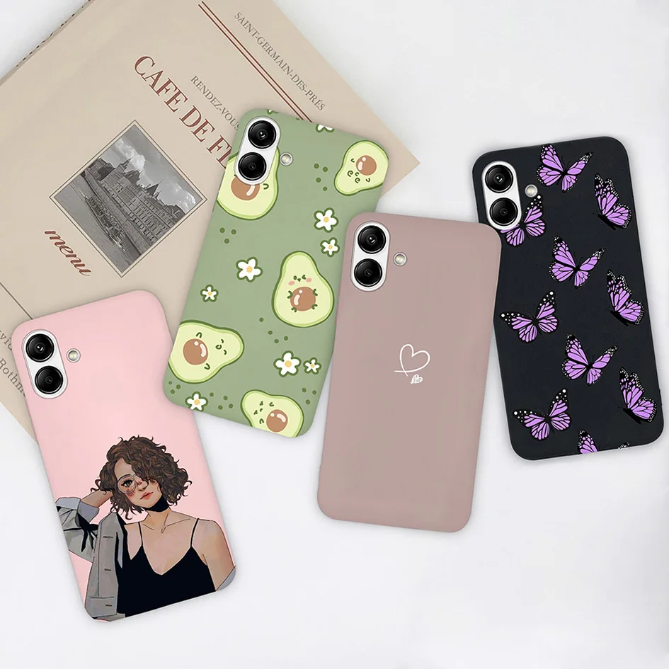 Per Samsung Galaxy A04 Custodie Fashion Cute Cool Girl Heart Case Cover Per Coque Samsung Galaxy A04 A 04 Samsunga04 Capa Fundas