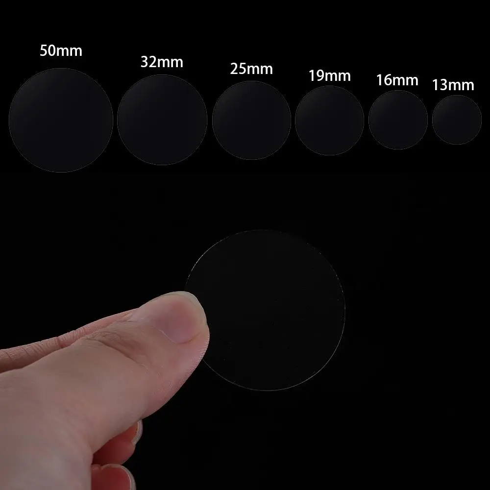 Clear PVC Round File Sealing Dot Stickers Self Adhesive Labels