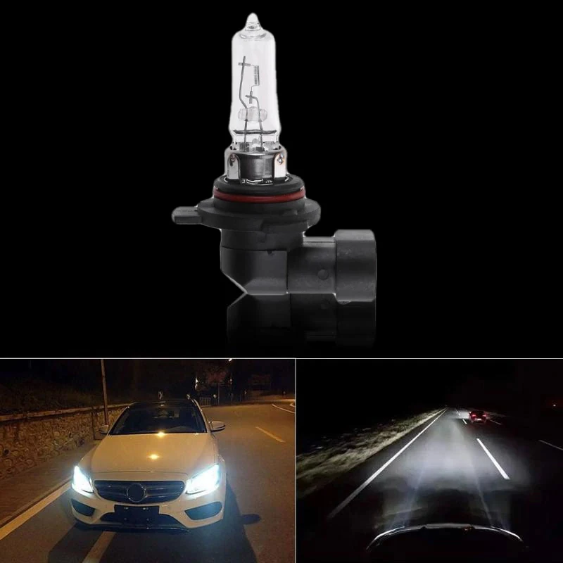 

49*70mm 9012 HIR2 PX22D HB4 Car HeadLight Bulb Wider Driving Vision 12V 55W Clear Halogen Headlamp Light Bulb Car Accessories