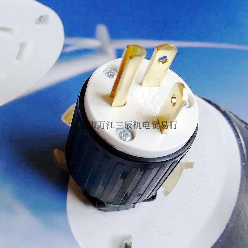 Straight LK7620P American small plug NEMA 6-20P 20A250V
