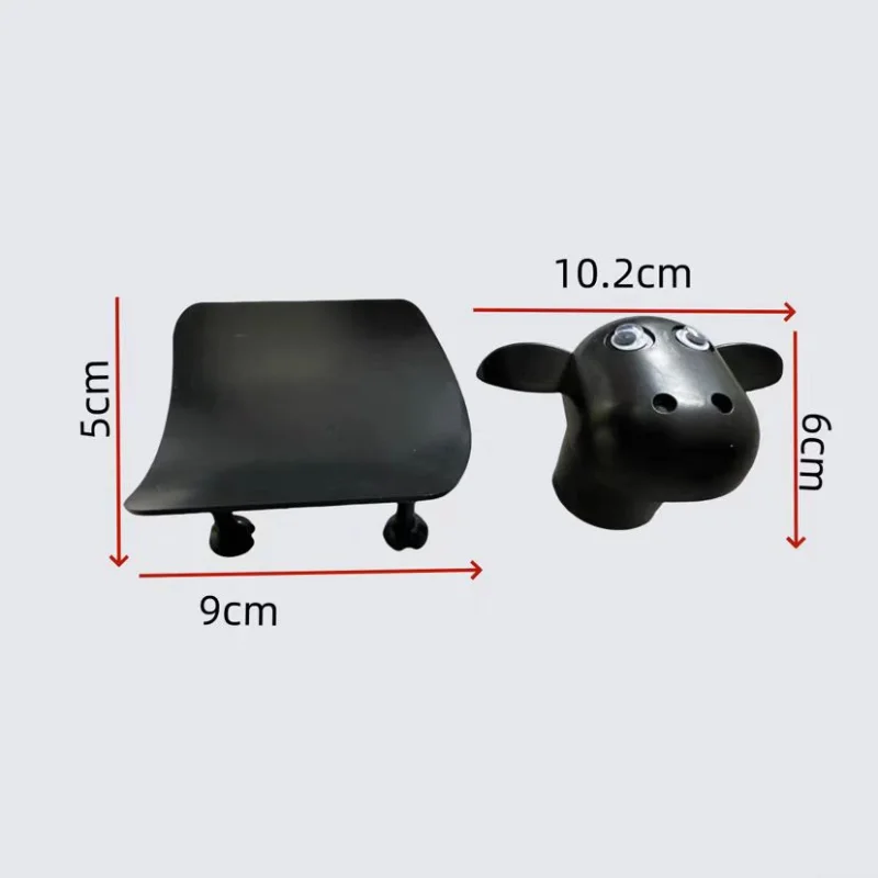1/3/5PCS Sheep Toilet Roll Holder Funny Toilet Paper Holder Free Standing Bathroom Set Black Sheep Roll Rack Cute Bathroom Decor