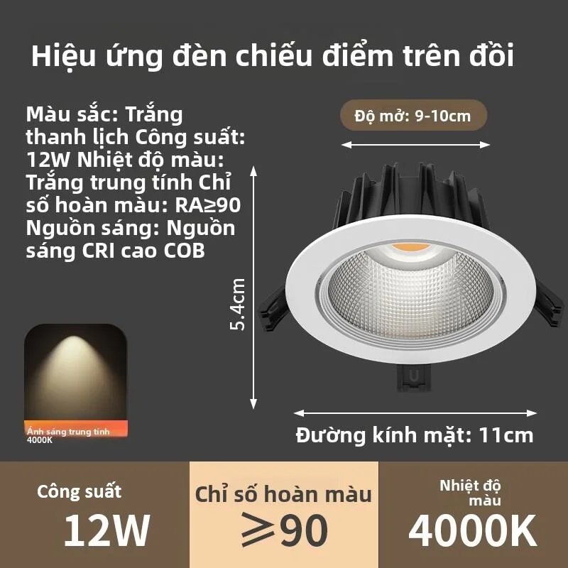 FANYAO | Đèn LED COB Siêu Sáng Dùng cho Nhà