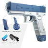 Summer Water Gun M416 Electric Pistol High-pressure Full Automatic Shooting Water Beach Toy Gun For kid Children Boys Girls 6