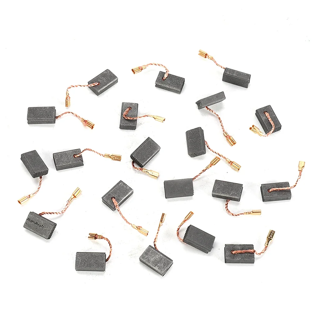20 Pieces Of Carbon Brush 5*10*15mm Motor Carbon 125 14-150 Motor Angle Grinder Accessories Power Tool Brush