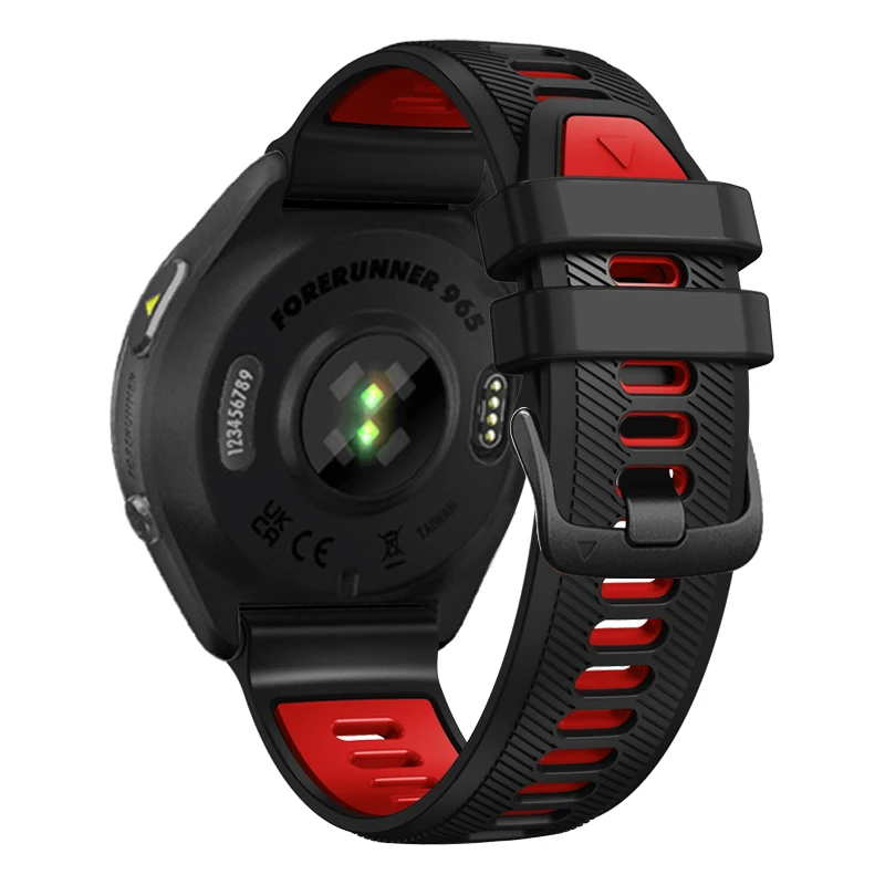 Sport Silicone Replacement Watch Band 22mm - Versatile Wristband Bracelet Correa