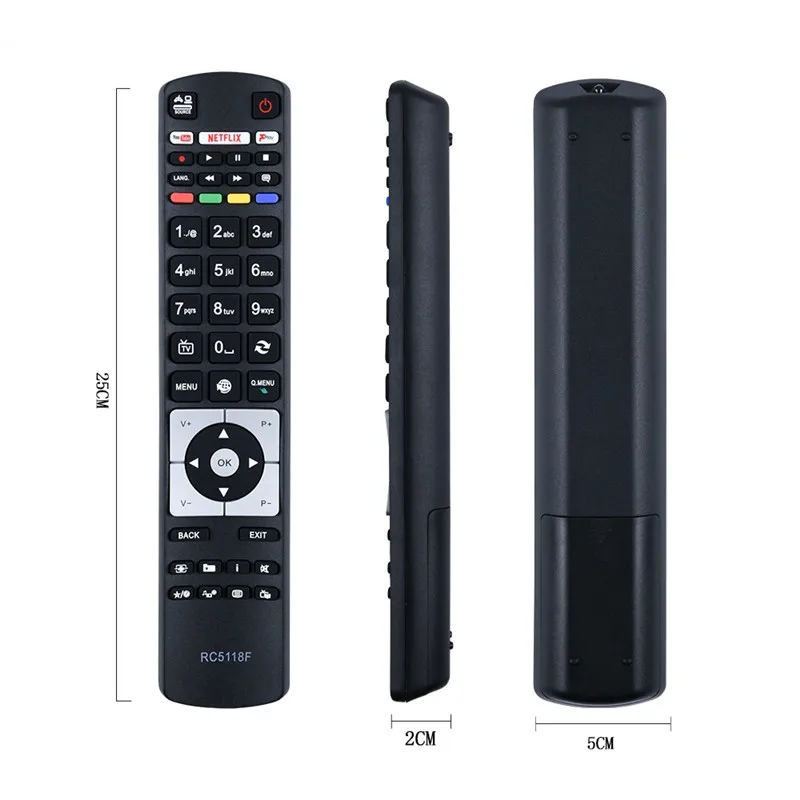 히타치 TV용 리모컨, RC5118F, RC5117, RC5118, 32HB16J61UB, 43HB16J72U, 55HK15T74U, 32HB16J61UA, 24HB11J65U, 43HB16T72U, 50HB