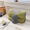 Warming Cervical Protection Pillow Buckwheat Pillow Multi Functional Adult Elderly Pillow Curved Adult Bow Plus High Pillow 2024 4
