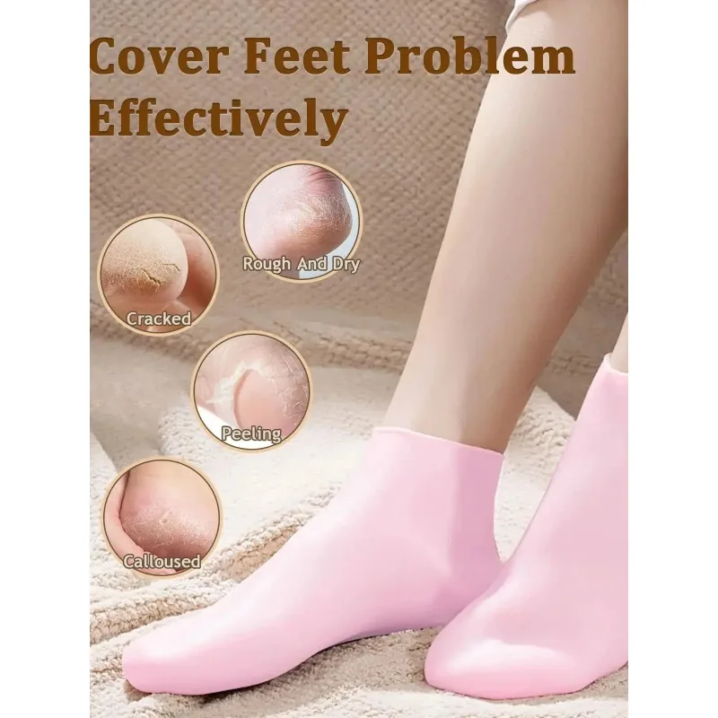 Silicone Foot Care Socks Men and Women Dry Cracked Heels