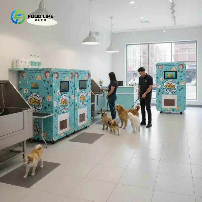Vasca per toelettatura cani self-service personalizzata in acciaio inossidabile, multiuso, resistente e per impieghi gravosi, per il lavaggio degli animali domestici