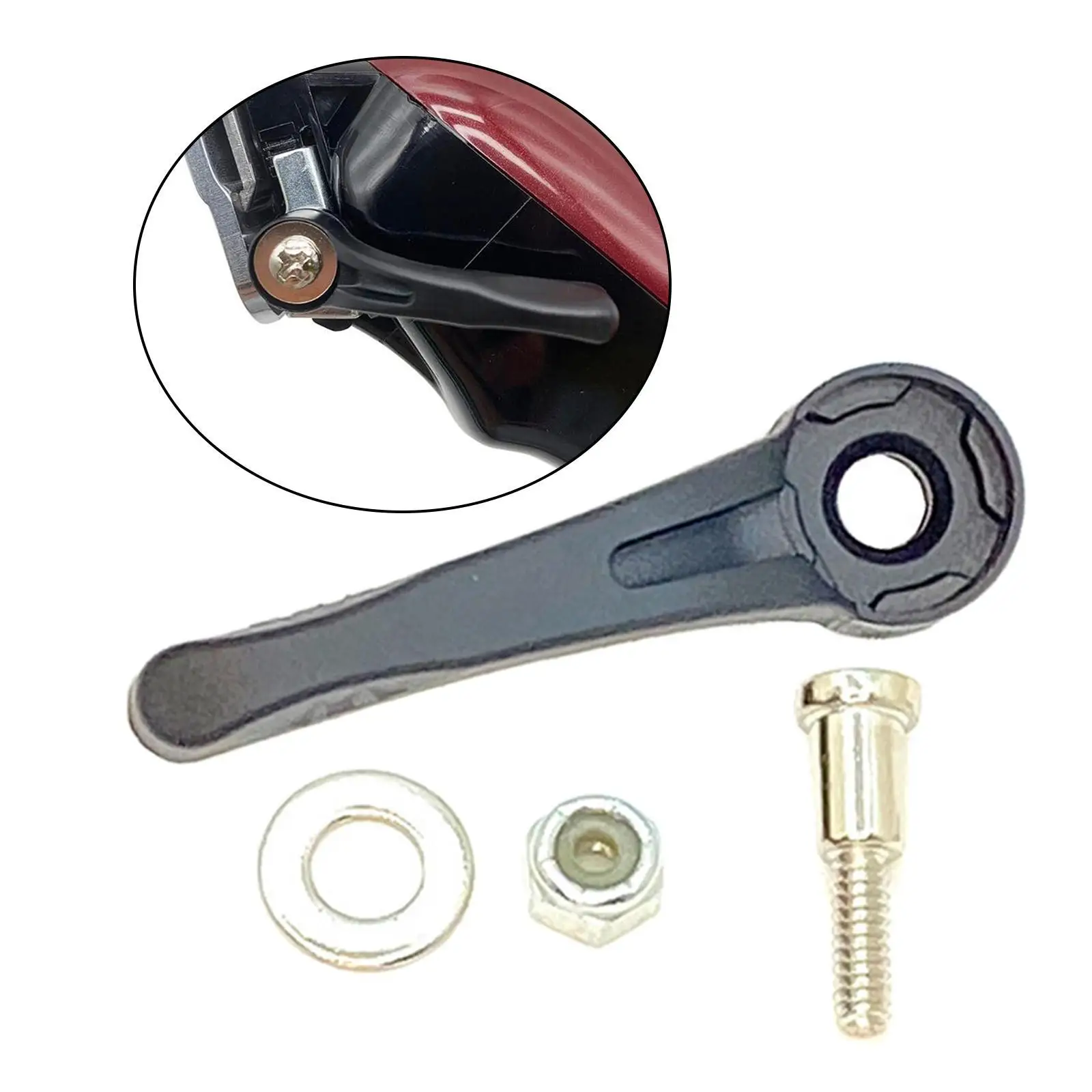 Electric Hair Clipper Blade Adjustment Lever for Wahl 8148 8591 Assemble Brown 2