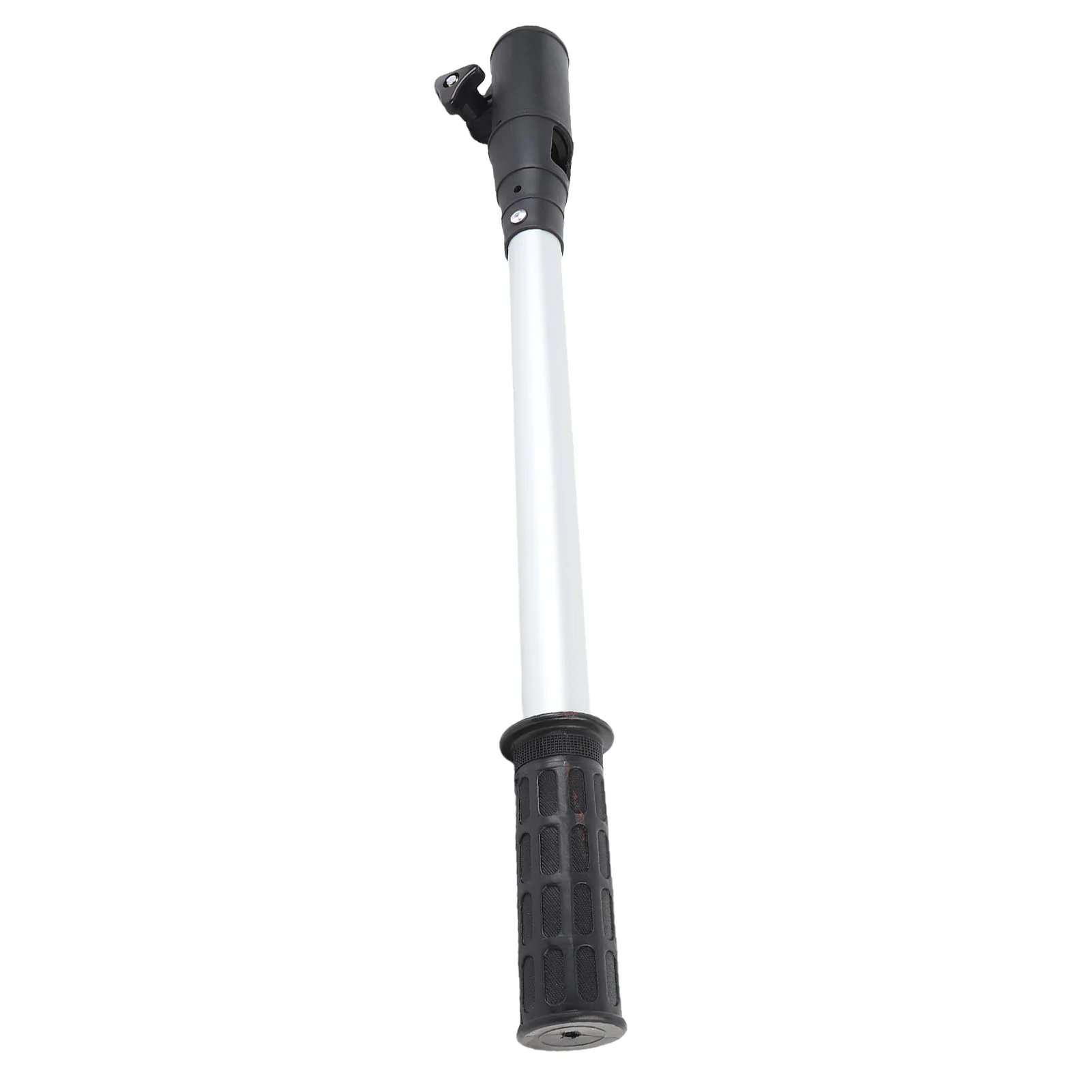 18,1 Zoll verlängerte Länge Trolling Motor Pinne Verlängerung ergonomische Griffe Knöpfe Aluminiumrohr für Außenbordmotor Griff Schleppmotor
