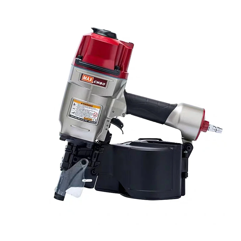 

Pallet Wood Pneumatic CN70 Nail Gun Max Air Coil Nailer