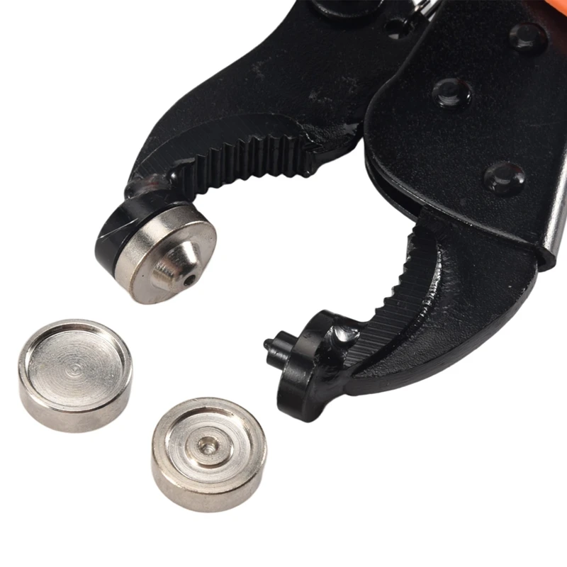 1Set Snap Fastener Tool Adjustable Snap Setter Tool With 15Mm Snaps For Boat Cover, Replacing Metal Snaps, Canvas, Sewing