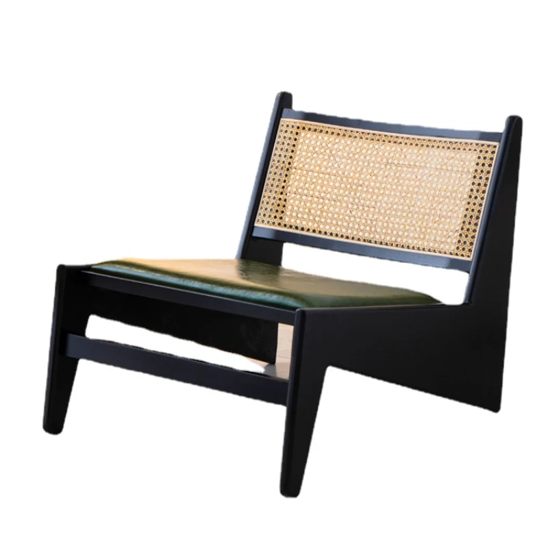

YY Living Room Home Mid-Ancient Chair Chandigarh Silent Wind Rattan Chair