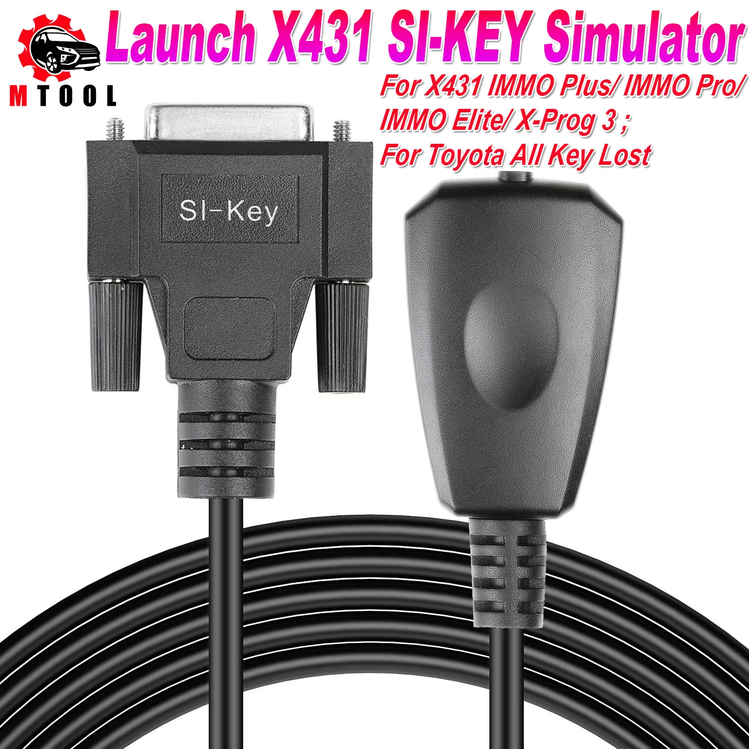 Avvia X431 Smart Key Simulator Si-Key Si Key Per X431 Immo Plus/ Immo Pro/ Immo Elite/ Giii X-Prog 3 Per Toyota All Key Lost