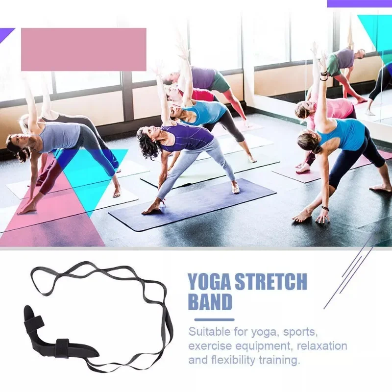 Flexibility Leg Stretch Strap Yoga Accessories Myofasciitis Leg Training Suitable for Bodybuilding Ballet Dance Gymnastics Tool