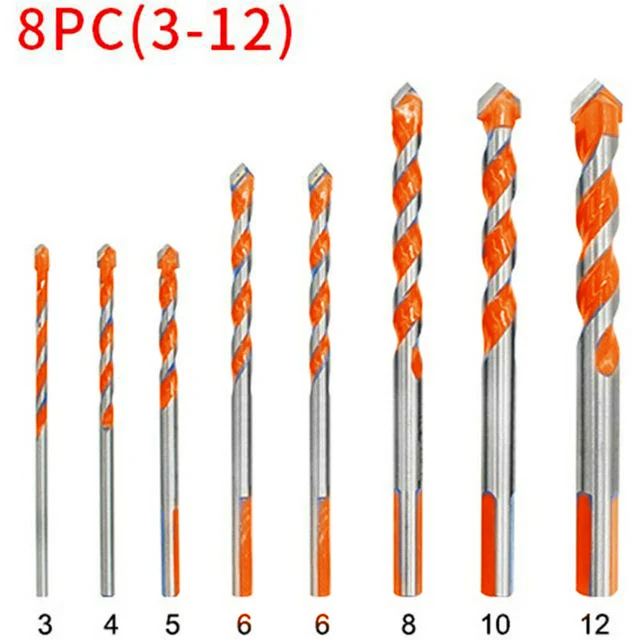 8pcs 3-12MM
