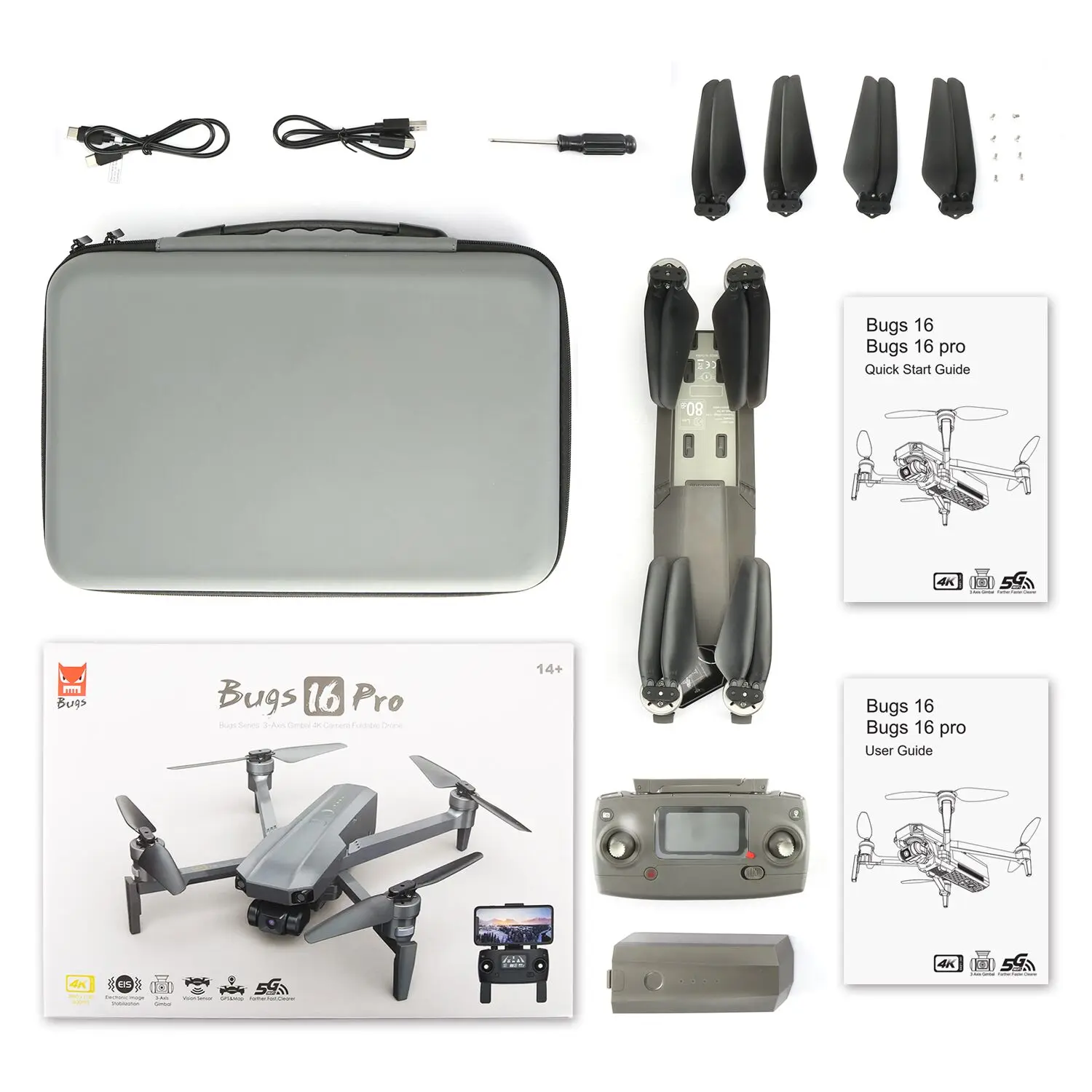 MJX Bug 16 Pro Drone SPECIFICATIONS Warranty : 120Day