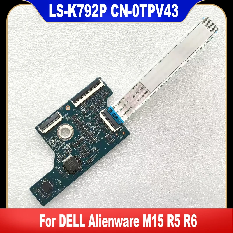 

Новинка, оригинальная материнская плата для клавиатуры ноутбука DELL Alienware M15 R5 R6, соединительная плата с кабелем, Φ TPV43