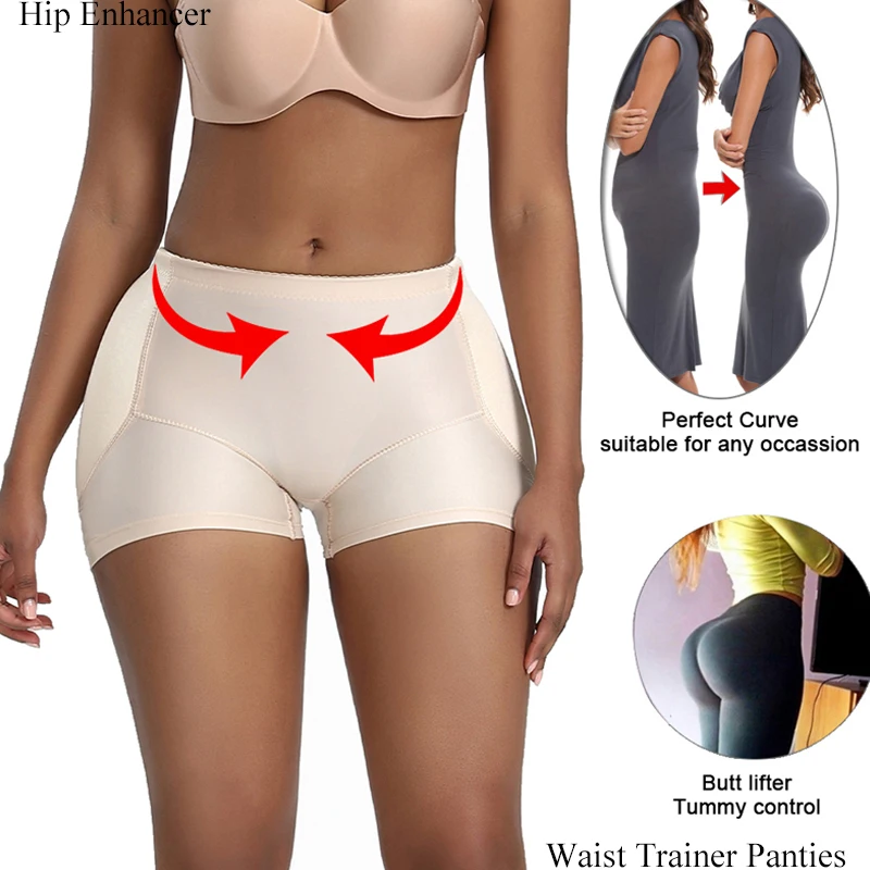 Women Butt lifter Pad Control Panties Body Shaper Hip Pad