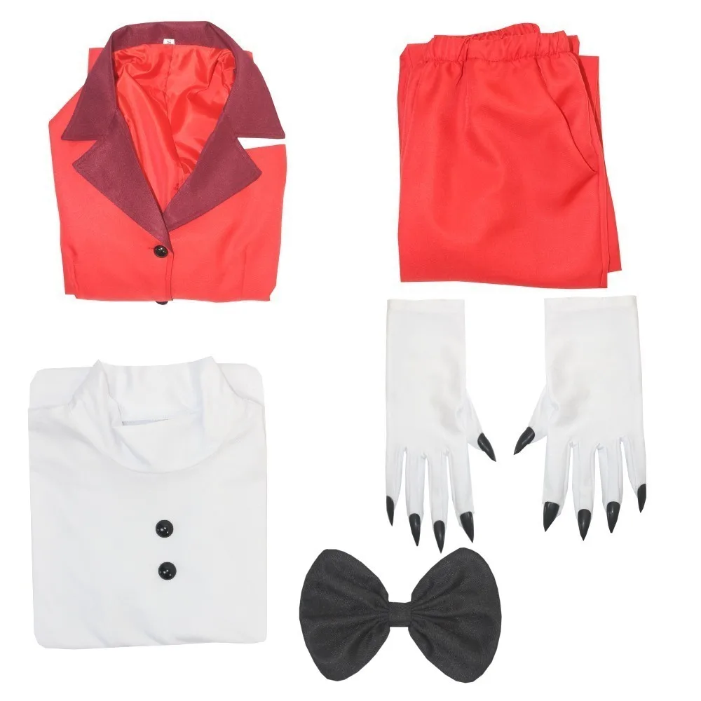 Hazbin Hotel Charlie Morningstar Red Dress Cosplay Costume