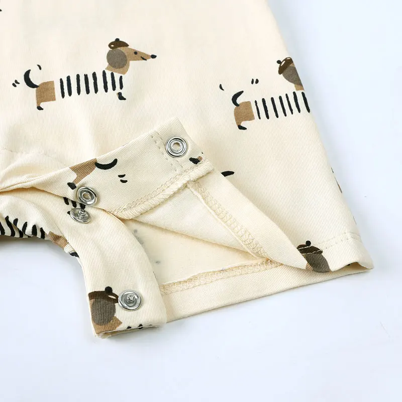 Cartoon Cute Baby Girl Romper Cotton Short Sleeve O-neck Baby Clothing Boys Romper Summer Newborn Baby Clothes 3-24 Months 5