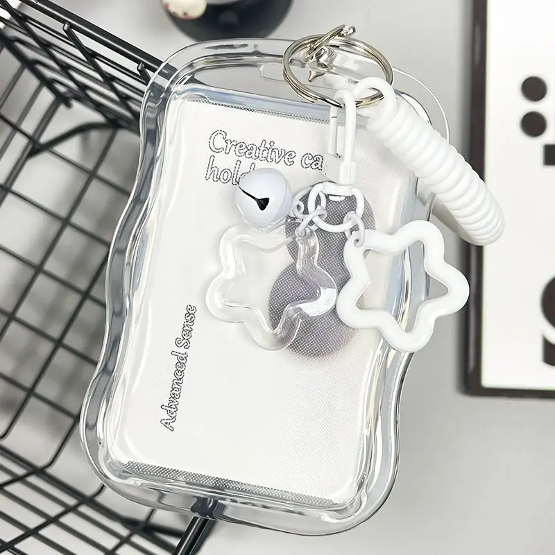 Creative Photocard Holder Photo Protector Idol Picture Protector Card Holder Keychain Photo Sleeves Bus Card Student Case card holder credit card holder photo card holder card protector idol card protector idol card book photo card binder