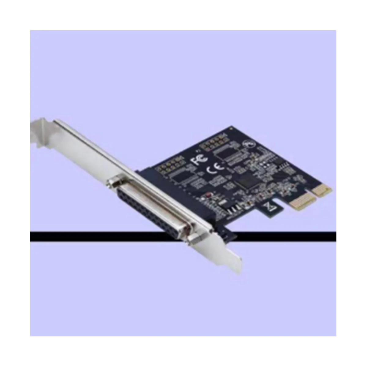 High Quality Parallel Port DB25 25Pin Pcie Riser Card LPT Printer To PCI-E Express Card Converter Adapter AX99100