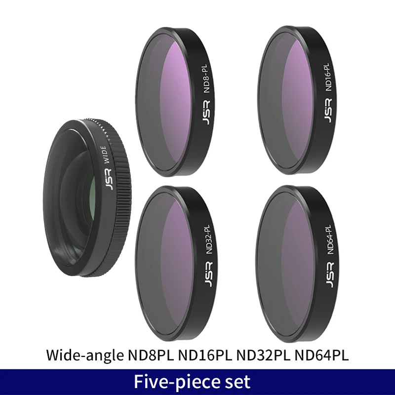Filtri ND E CPL Per DJI Osmo Nano In Vetro Ottico Con Nano-rivestimento 28 Strati: ND64, ND8, ND16, ND32, Polarizzatore E Protezione
