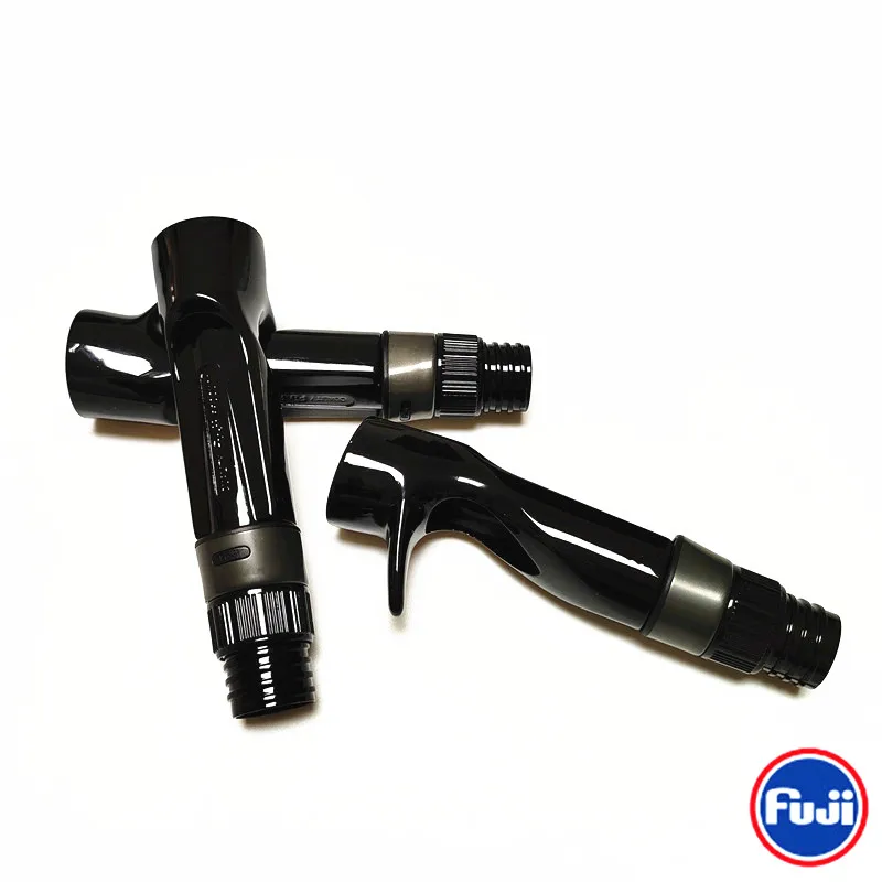 Br wi & wa富士ecsリールシート #16高輝度黒の露出鋳造リールシート