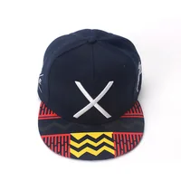 New embroidered X baseball cap Outdoor Sun Block dance hat Hip Hop flat brim hat 2