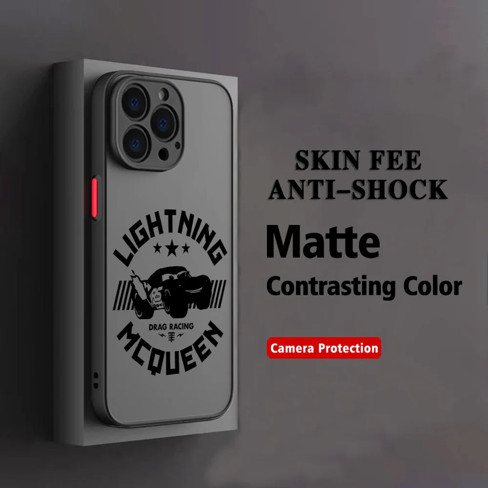 Cartoon Lightnings Phone Case with M-McQueens Design