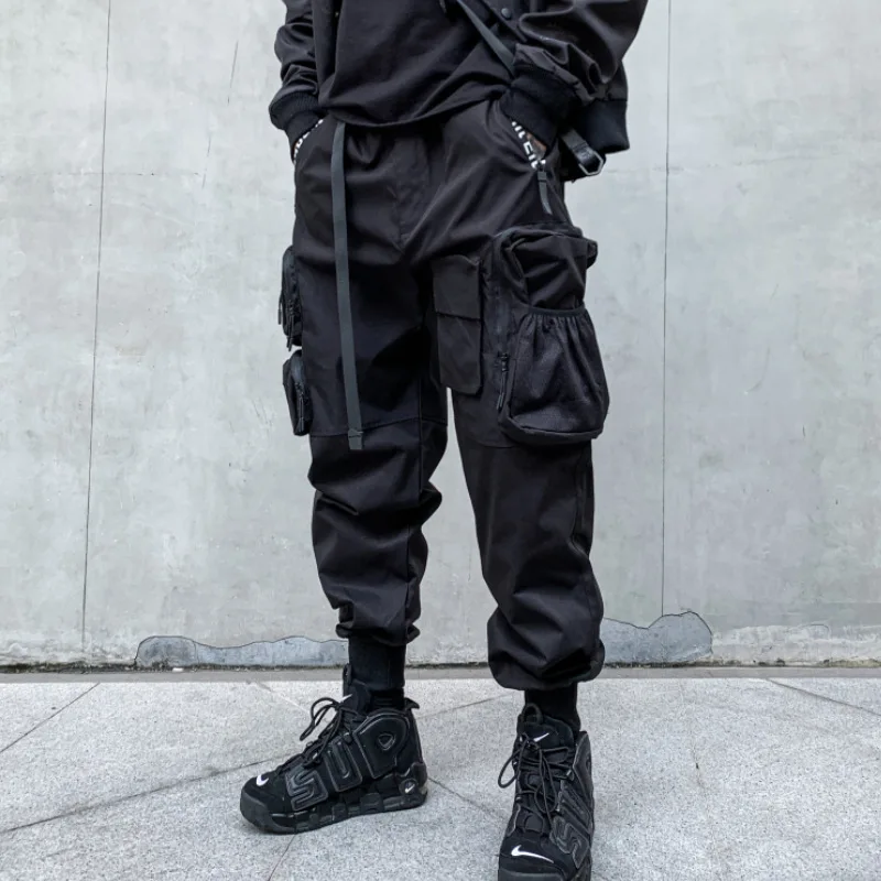 Wasteland Wear 3D Cut Distressed Double-Layer Cargo Pants