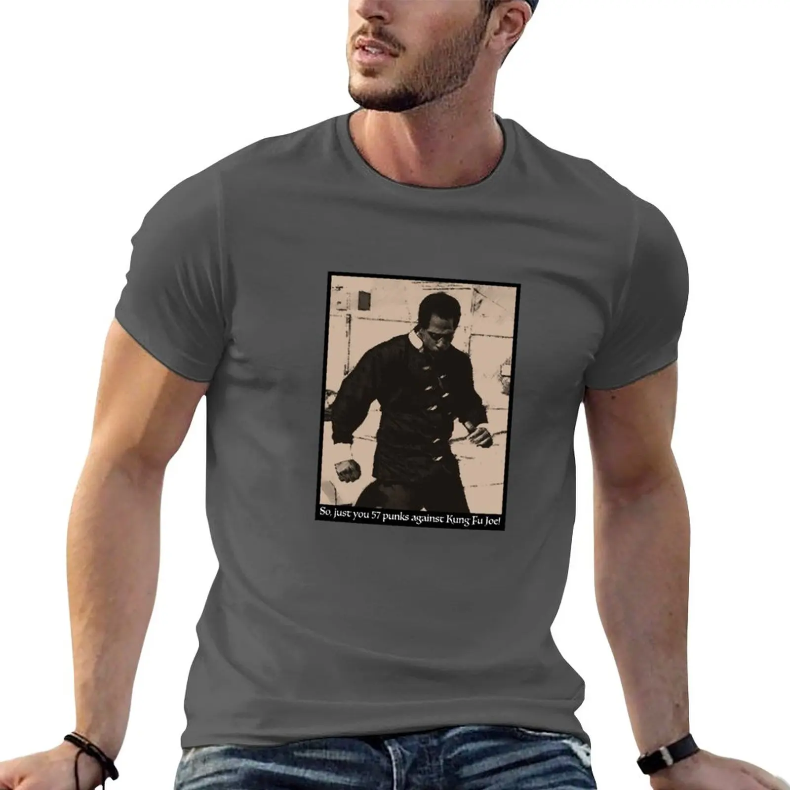 

New Kung Fu Joe T-Shirt vintage clothes tees graphics t shirt mens clothes