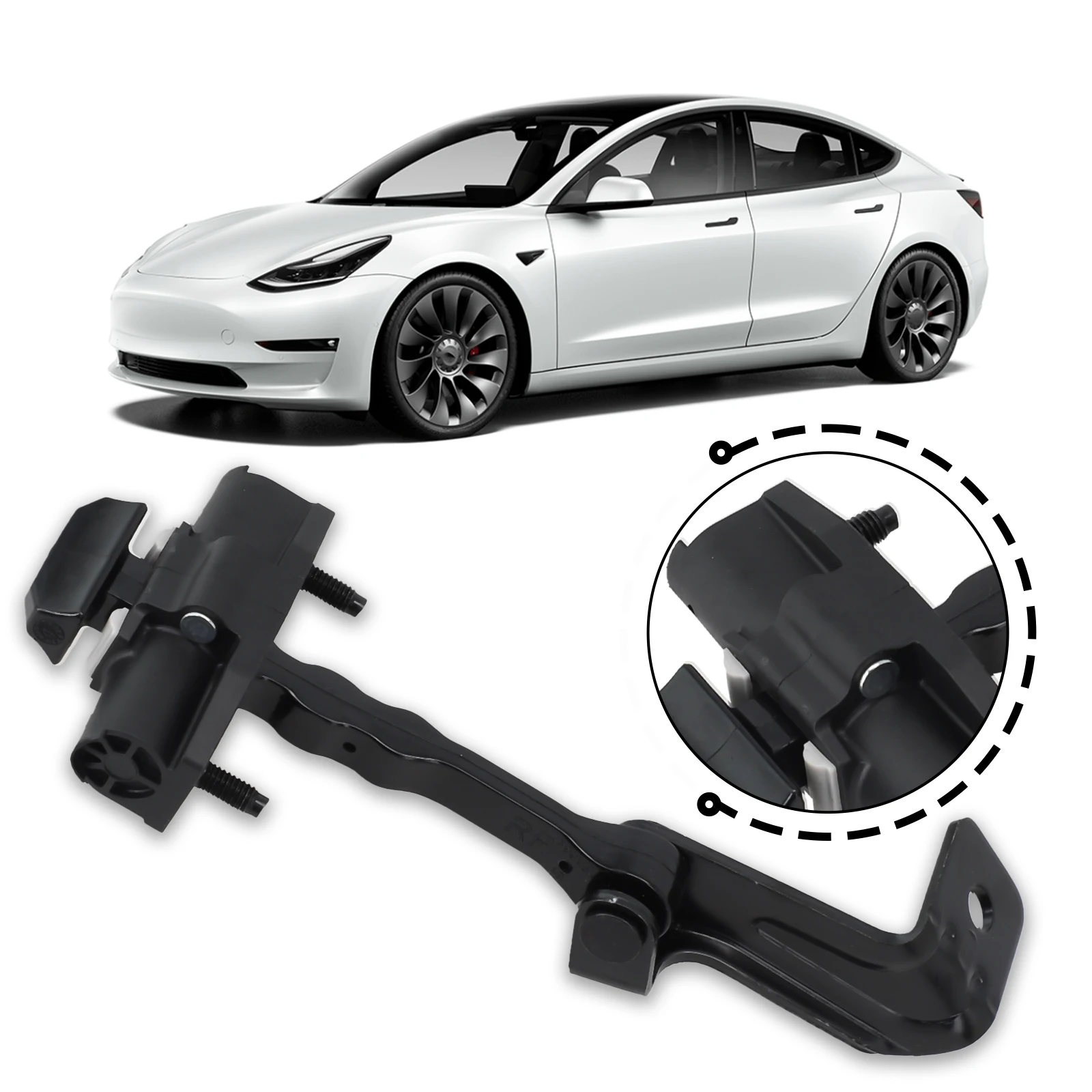 

Front Right Door Check Stop Strap For Tesla Model 3 17-21 1110298-00-D Car Accessories Right Door Check Stop Strap