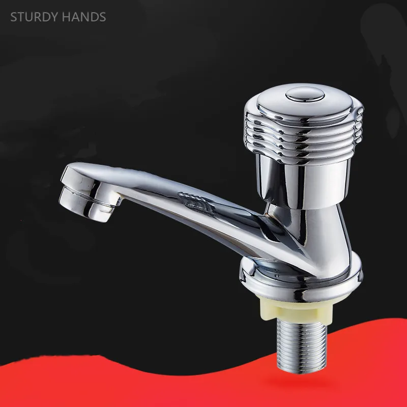 

Zinc Alloy Basin Faucet Single Cooling Faucet Balcony Kitchen Single Hole Water Tap Household Hardware Bathroom Accessories