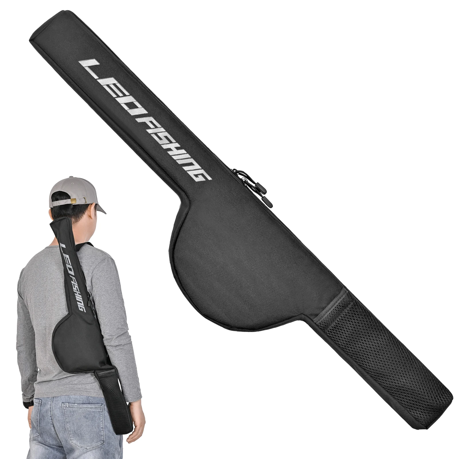 Leo 85cm/106cm/126cm Fishing Rod Reel Bag Pole Shoulder Storage Bag