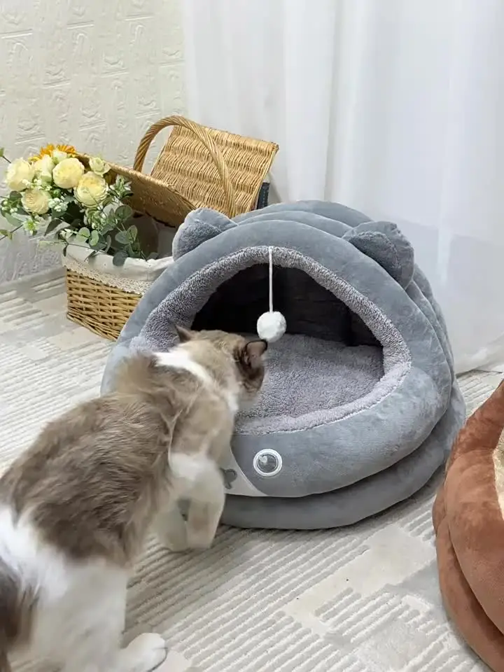 Коврик для кошек милая мягкая теплая корзина домашних животных уютная подушка
