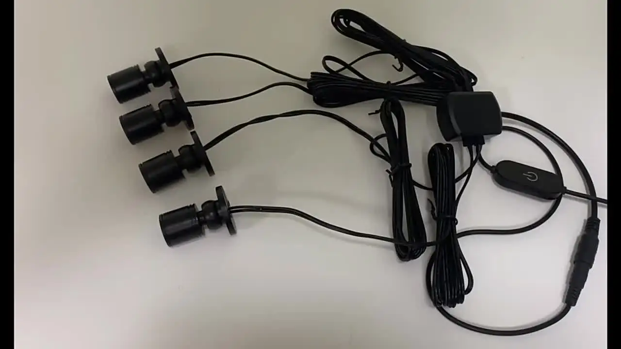 GYZOUKA Steh Schrankstrahler 21cm - USB LED Spotlicht Für Vitrinen & Displays