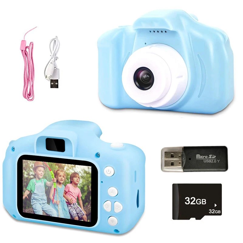 

ZK30 Children's Camera Waterproof 1080P HD Screen Camera Video Toy Kids Cartoon Cute Camera Outdoor Photography Toys