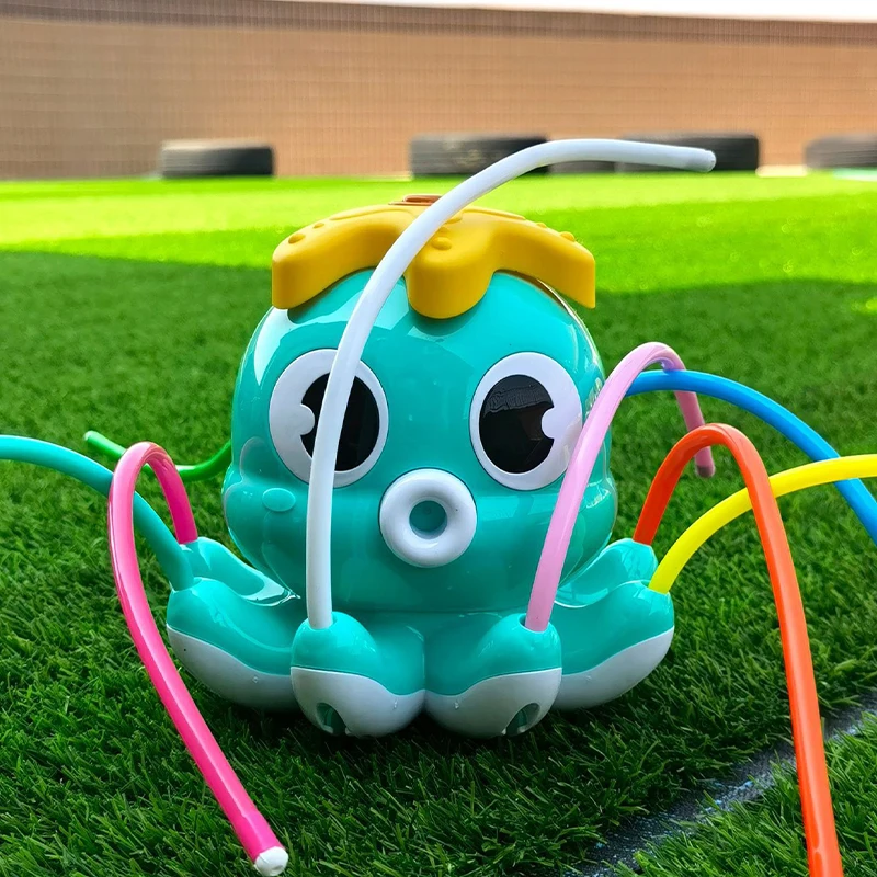 

Sprinkler for Kids Octopus Water Toy Outdoor Sprinkler for Kids Outdoor Water Sprinklers for 3 Toddlers Boys Girls Summer Yard