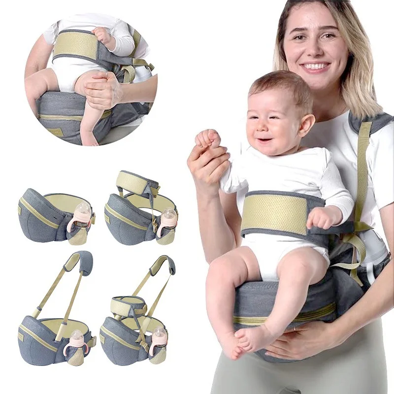 

4-36 Months Ergonomic Baby Carrier Kangaroo Infant Carriers Hipseat Tool Baby Holder Sling Wrap Backpacks Baby Travel Activity