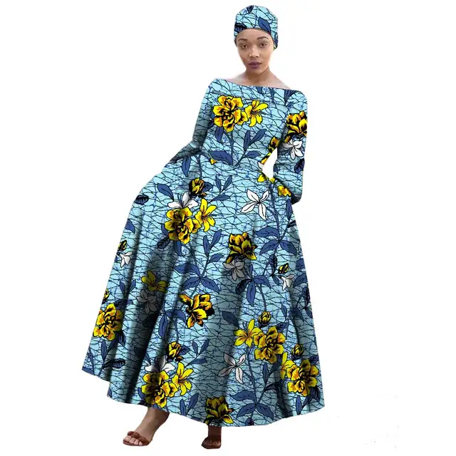 African Maxi Dress For Women Long 