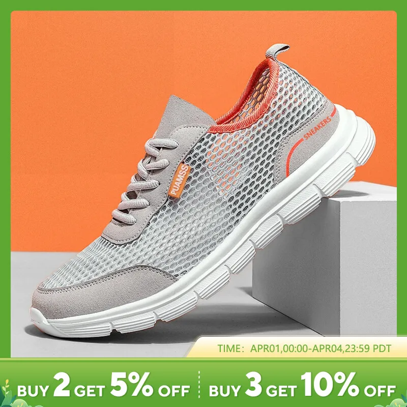 Men'S Shoes New Summer Breathable Shoes Lightweight Popcorn Flying Woven Running Shoes Travel Shoes