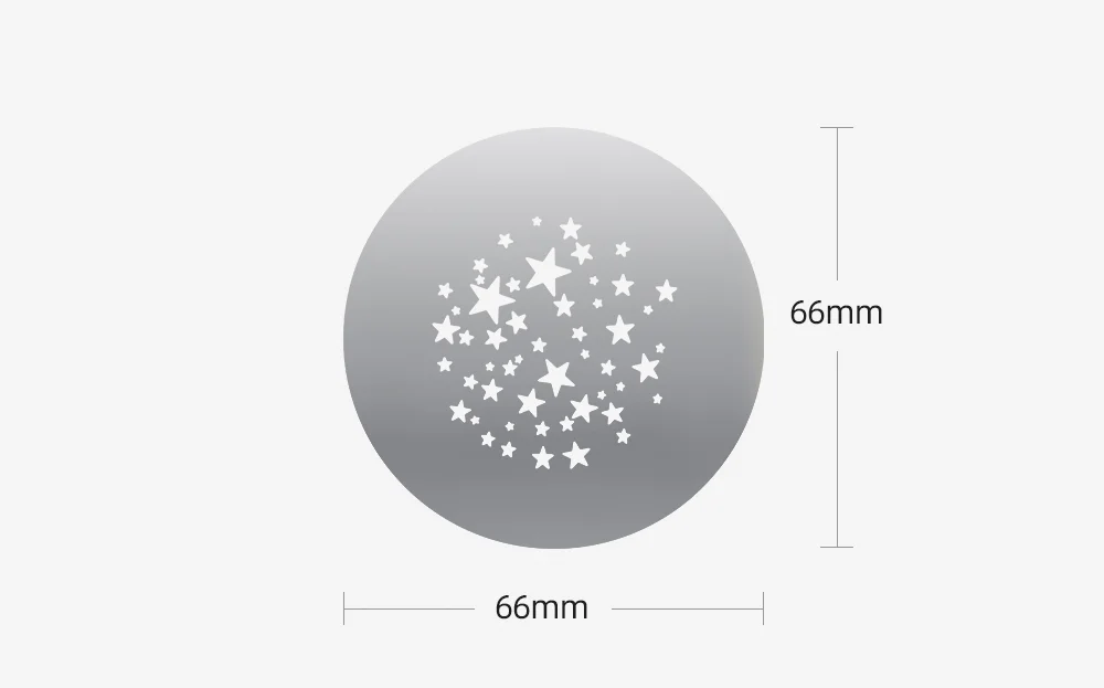 Conical Snoots Graphic Cards For OT1 OT1PRO Projection Film  DIY Shape Insert Ph
