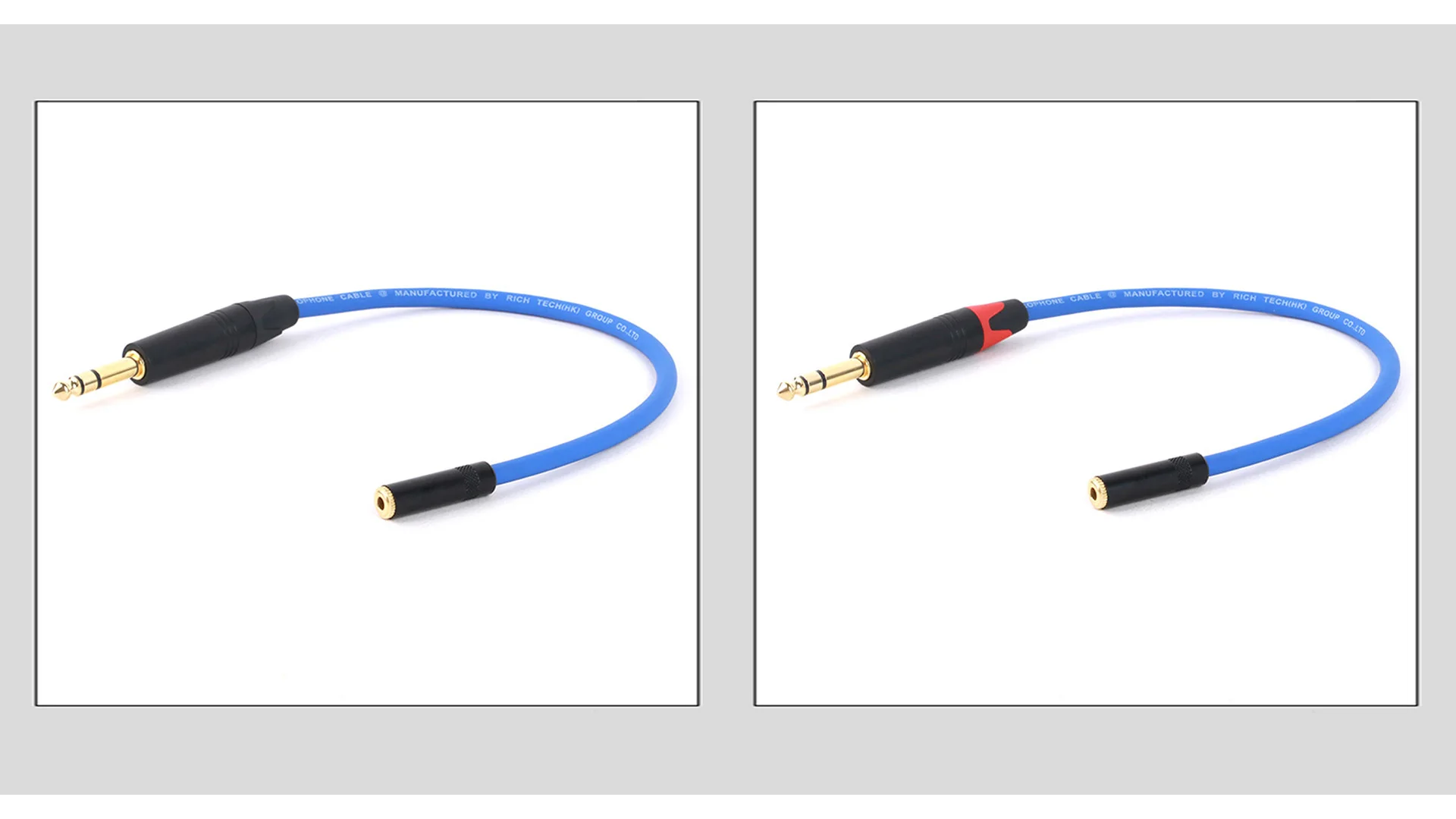 3,5 mm Buchse auf 6,35 mm Stecker, Adapter, Audiokabel für Mixer, Verstärker, Lautsprecher, vergoldeter Splitter, AUX-Audiokabel, 0,3 m–15 m – Detail 5