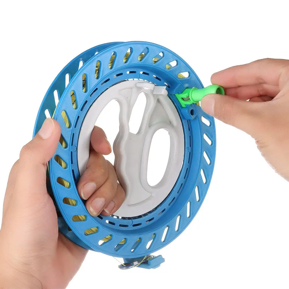 Plastic Twisted String Line Wheel Kite Reel Winder Kite Line Winder Winding Reel Grip Wheel Kite Flying Tool 4